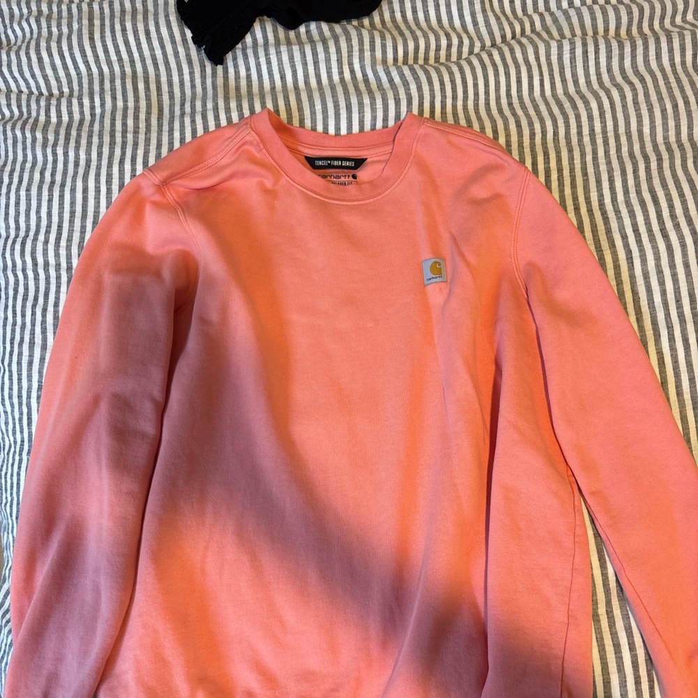 Carhartt Coral Pink Crewneck Sweatshirt